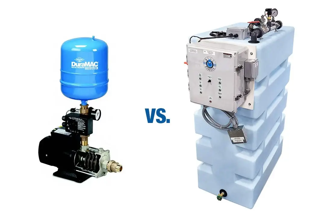 Low yield well Well Manager Versus Trad Water Booster Pump